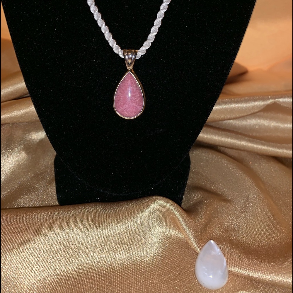 Sterling silver mother of pearl’s - Picture 2 of 7